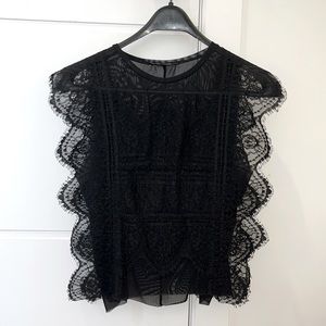 Zara lace top